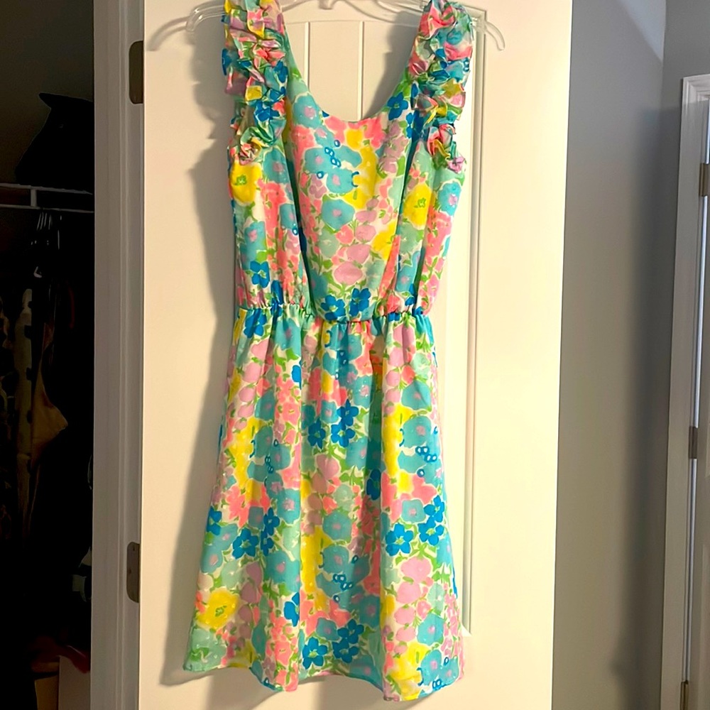 Lilly Pulitzer Small Ruffle Sleeveless Dress